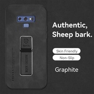 For Samsung Galaxy Note 9 Case Hard Shockproof PU Leather Back Cover For Samsung Galaxy Note9 Phone Casing Bracket Holder
