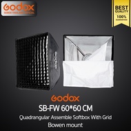 Godox Softbox SB-FW 60*60 cm. Quad Assemble Softbox With Grid ( Bowen Mount )