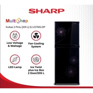 Kulkas Lemari Es 2 Pintu Sharp bogor saja