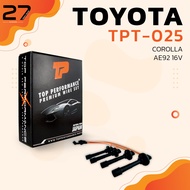 สายหัวเทียน TOYOTA COROLLA AE92 16 VALVE เครื่อง 4AF - TOP PERFORMANCE MADE - IN JAPAN - TPT-025 - ส