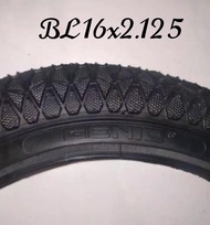 Ban Luar 16 x 2.125 Genio Sepeda Bmx Sepeda Listrik / Anak Hitam