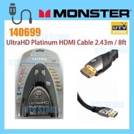 MONSTER - 140699 UltraHD Platinum HDMI Cable 2.43m / 8ft
