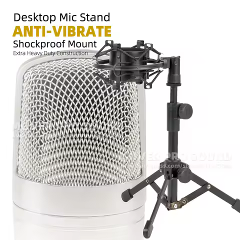 Desktop Microphone Stand For Behringer C-1 C-1U C-3 C1 C3 C 1 3 1U U Mic Shock Mount Anti Vibration 