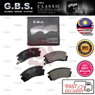 Nissan AD Resort B13 1.3, Sunny/ Pulsar N14 1.6 & Mazda 323 BVY10 1.3 GBS (FRONT) Brake Pad (1136)
