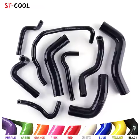 For 1989-1993 Mazda Miata MX5 MX-5 1.6L NA6CE Roadstar B6ZE 1990 1991 1992 Silicone Radiator Hoses T