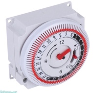 Zebeaa Mechanical Timer Switches 15min–24h Automatic Power  24 Hour Cycle Dials Timer For Various Ap