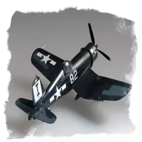 Hobby boss 80217 Assmbly Scale Model 1:72 F4U-1D Corsair Airforce Airplane Building Kit