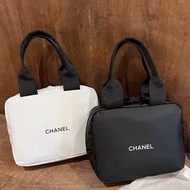 CHANEL VIP 積分贈品 手提化妝包 便攜袋 lunch bag