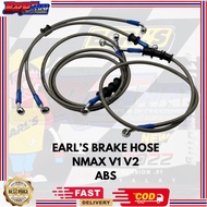 EARL’S BRAKE HOSE FRONT AND REAR FOR NMAX ( ABS )