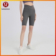 Lululemon Yoga Pants no midline design cross waist running shorts LU1518