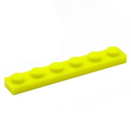 COOLPON | This Is Lego®LEGO®Genuine Parts Neon Yellow Plate 1x6 Thin Plate 3666 6525159