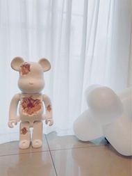 現貨Bearbrick 1000%侵蝕水晶熊 Art Over Turn 石膏 暴力熊 1000% 粉  限台北市中山區面交自取