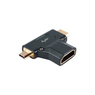 avier   HDMI 母/公 T型轉接頭( micro/mini )HDMI