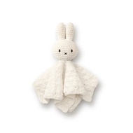荷蘭 Just Dutch | Miffy 米飛兔 嬰幼兒安撫巾 復古款 白色