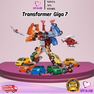 Toobot Athlon Mini Giga 7 Transformer Combine 7 Cars In 1 Robot Car Toobot Giga 7