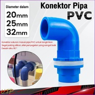 SIKU Pvc Pipe Connector Fish Tank Drain Joint Irrigation Tube 90 Degree Elbow Connector