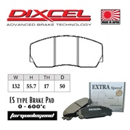 (BRAKE PAD FOR CALIPER AP RACING CP9440/CP5200) DIXCEL ES Type 0-600°C Brake Pad ES 9913215