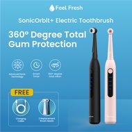 Electric Toothbrush 360 - Feel Fresh SonicOrbit+ Sonic Rechargeable Smart Timer Whitening Oral Care