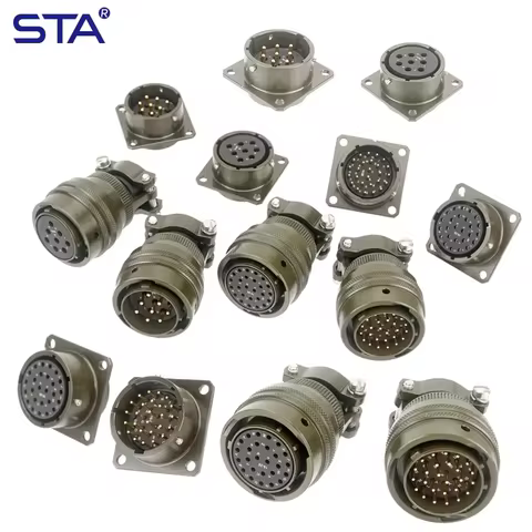MS3116F16-26S MS3112E16-26P Aviation Plug 26 Pin Connector PT06E16-26P PT02E16-26S YH3116F16-28S YH3