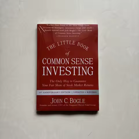 The Little Book of Common Sense Investing by John C. Bogle Paperback Book in English