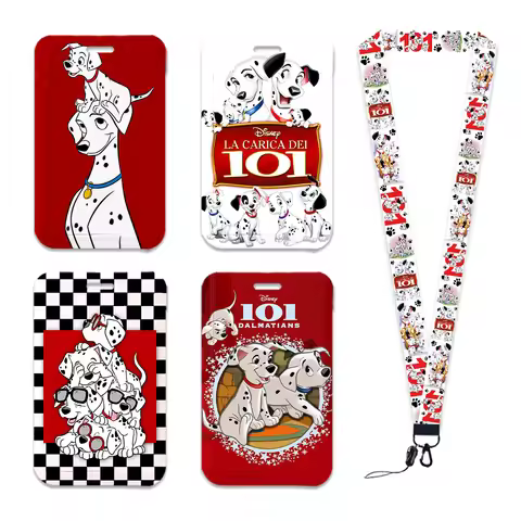 101 Dalmatians Neck Strap Lanyards Keychain Badge Holder ID Card Pass Hang Rope Lariat Lanyard for K
