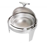 อ่างอุ่นอาหารแบบกลม อ่างอุ่นอาหารบุฟเฟ่ต์ บรรจุ 6ลิตร Twin Fish รุ่น CD-14