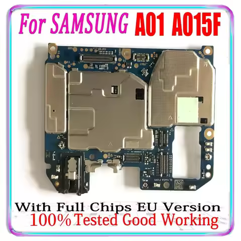100% TESTED For Samsung Galaxy Tab A01 A015F Motherboard Full chips SM-A01 A015F 16GB Main Logic Cir