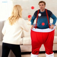 SIZE: This Santa Snow Ball Game pants fit true to size Each snowball is 27 inches / 7 cm in diameter
