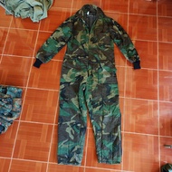 🇺🇲ชุดหมี  All Weather Outwarer Camouflage 90s 🇺🇲 Made in USA บุ๊นวมอุ่นทั้งตัว  อก46 🇺🇲 Made in USA 🇺🇲 🐻