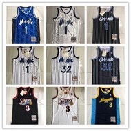 Embroidered Basketball Jersey Full Vest McGrady Iverson