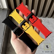 [ WITHOUT Watch ] UAG Strap Apple Watch Rubber Civilian - Series ULTRA 9 8 7 SE 6 5 4 3 2 1 | Size 3