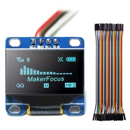 I2C OLED Display 0.96 Inch IIC Serial LCD LED Module SSD1306 128 64 for Arduino with 40 Pcs Dupont W