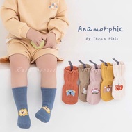 Set Of 5 Pairs Of Anti-Slip Baby Socks, Funny Animal cotton ss30