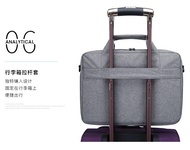 【包邮】Laptop cross laptop bag men and women Xiaomi Dell Asus Huawei business shoulder bag 15.6 inch 17 inch