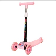 3-wheeled Scooter With Luminous Wheels For Baby