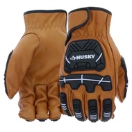 HUSKY EXTREME-DUTY LEATHER WORK GLOVES
