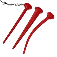 HONEYROOM Structural Adhesive Nozzle, Red 300mm/11.8in Caulking Nozzle, Durable Curved Caulking Nozz