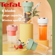 Tefal คั้นน้ำผลไม้ เครื่องสกัดผลไม้ ใบมีดคม,ปั่นน้ำผลไม้ได้อย่างเร็ว,สะดวกไร้สาย ชาร์จผ่าน USB เครื่