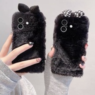 realme 12x 5g casing realme 11x 5g casing casing realme c15 Black Dirt-Resistant Autumn Winter Style