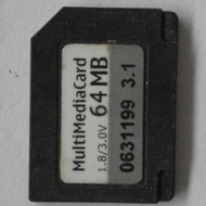 64MB MultiMediaCard MMC memory card