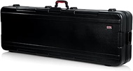 Gator Cases Molded Flight Case for Deep 88-Note Keyboards with TSA Approved Locking Latches and Recessed Wheels; (GTSA-KEY88D),Black