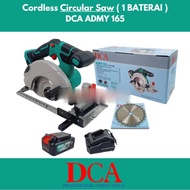 DCA ADMY165 CORDLESS BRUSHLESS CIRCULAR SAW mesin gergaji baterai 20V