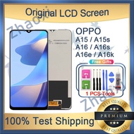 Original OPPO A15 A15s A16 A16s A16e A16k LCD Display Touch Screen Replacement