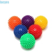 LACYES Massage Ball Portable Reflexology Plantar Acupoints Hedgehog Ball Soft Spike Ball Foot Massager Acumobility Yoga Equipment Gym Fasciitis Spiked Massage Ball