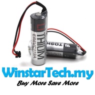 Original TOSHIBA ER6VC119A ER6VC119B 3.6V ER14500 2400mAh PLC Battery With Plug