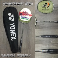 NANORAY 900 (Iron Gray)6U G5 76grams/30lbs Yonex Single Badminton Racket Full Carbon Good For smash