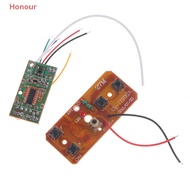 Papan PCB Transmitter Receiver 4CH 27MHz Untuk Mobil RC Honor