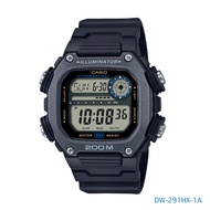 CASIO Standard Digital นาฬิกาข้อมือผู้ชาย สายเรซิ่น DW-291H Series รุ่น DW-291H-1A DW-291H-1B DW-291