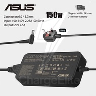 Original ASUS 150W 20V 7.7A Laptop Charger for Asus TUF Gaming FX505 FX705 A/F15 17 1050 ROG G512LI 