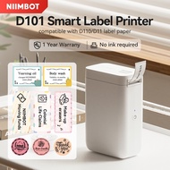 Niimbot D101 Large Size Label Printer Thermal Label Maker, For Home,School And Office